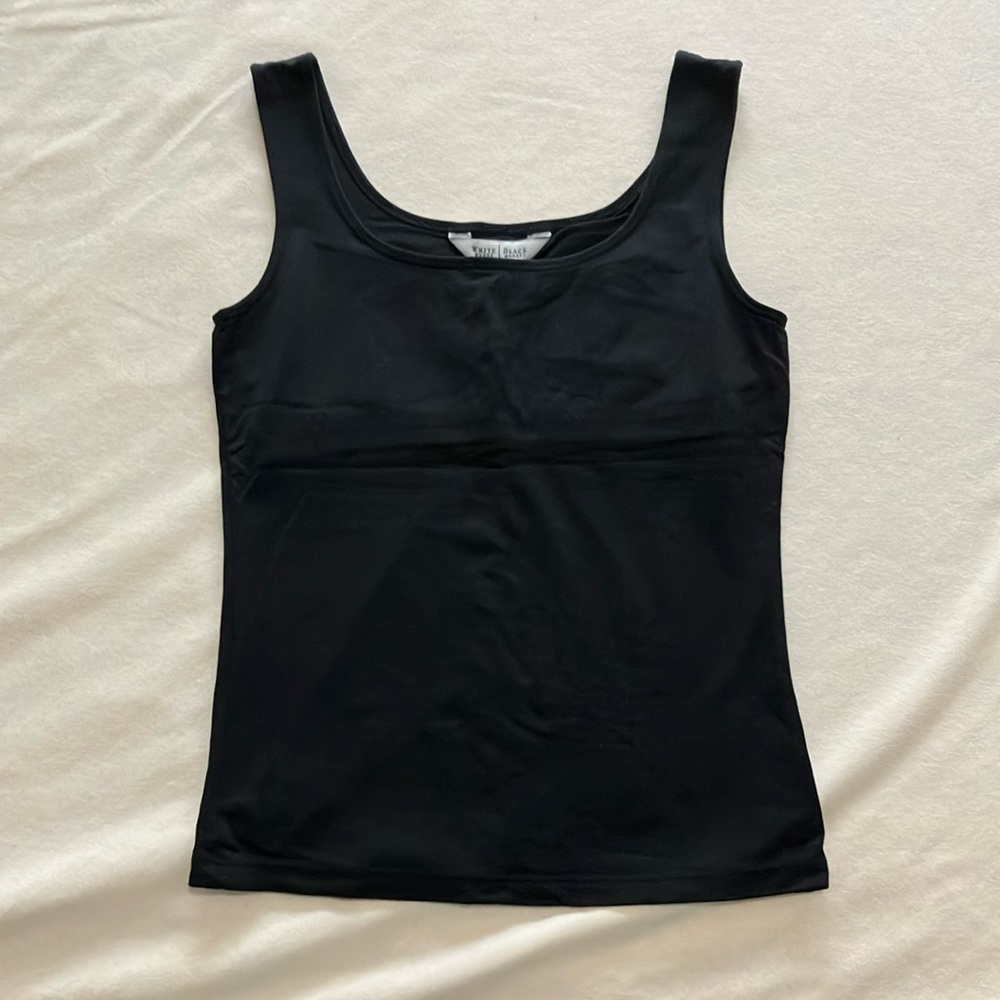 Black Sleeveless Tank Top